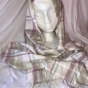 Pastel Plaid Scarf